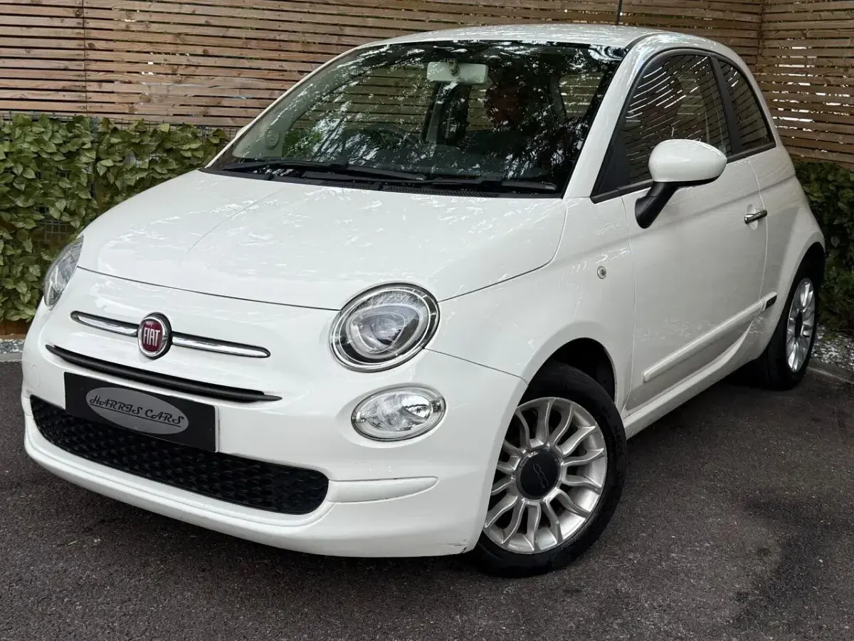 Used Fiat 500 Pop Star 69 HP (50 kW) 2017 White Hatchback