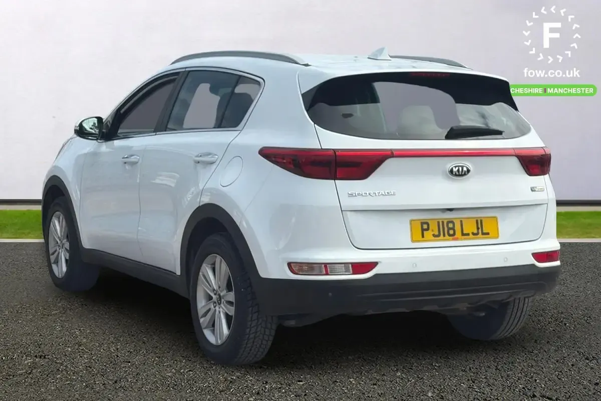 Used Kia Sportage 116 HP (85 kW) 2018 White SUV