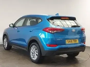 Used Hyundai Tucson SE 132 HP (97 kW) 2018 Blue SUV
