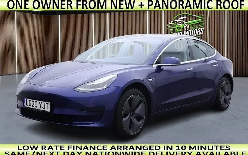 Used Tesla Model 3 Standard Range 180 kW (245 HP) 2021 Sedan