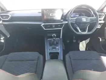 Usata Seat Leon FR 130 CV (95 kW) 2021 Rosso Station wagon