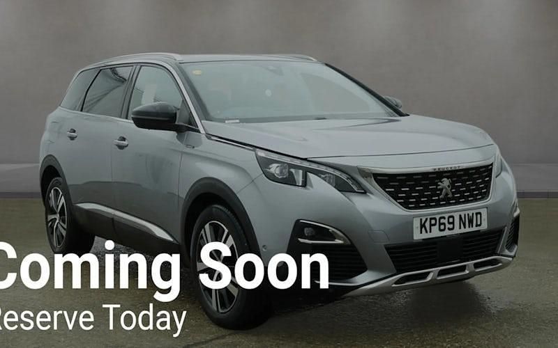 Used Peugeot 5008 GT-line 131 HP (96 kW) 2019 Grey Estate