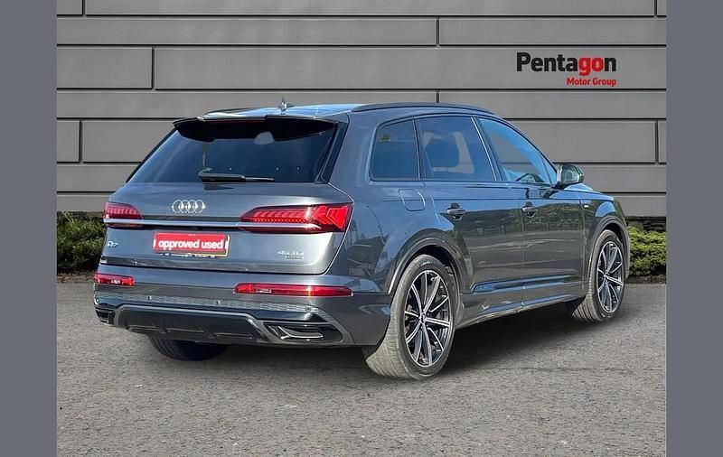 Used Audi Q7 Black Edition 228 HP (167 kW) 2019 Grey SUV