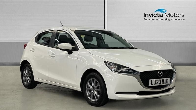 White Used 2023 Mazda 2 Hatchback | £12,300 (Good price) - Image 1/4