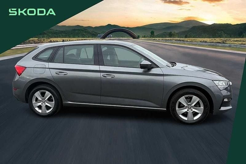 Used Skoda Scala SE 110 HP (80 kW) 2023 Graphite grey metallic Hatchback