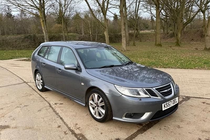 Used Saab 9-3 Aero 2008 Grey Estate