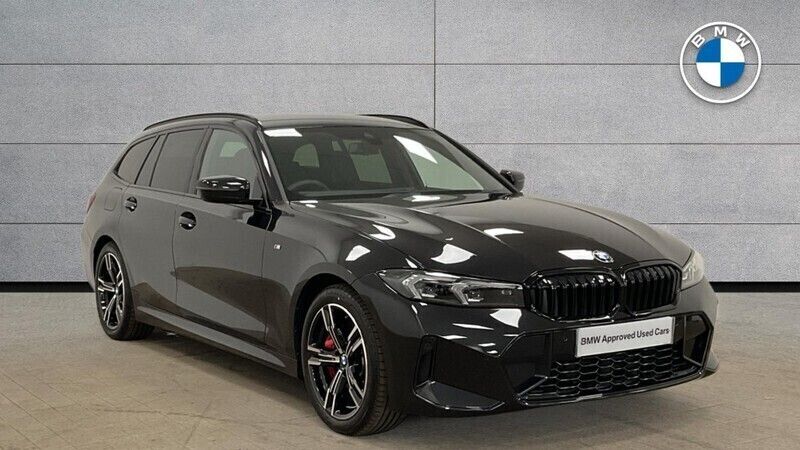 Black Used 2025 BMW 320 M Sport Estate | £37,495 (Expensive) - Image 1/4