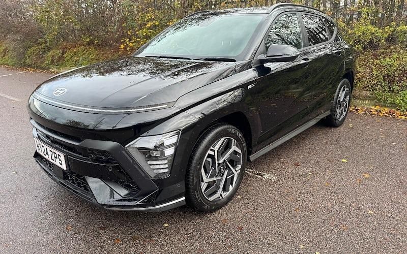 Used Hyundai Kona N Line 120 HP (88 kW) 2024 Abyss black SUV