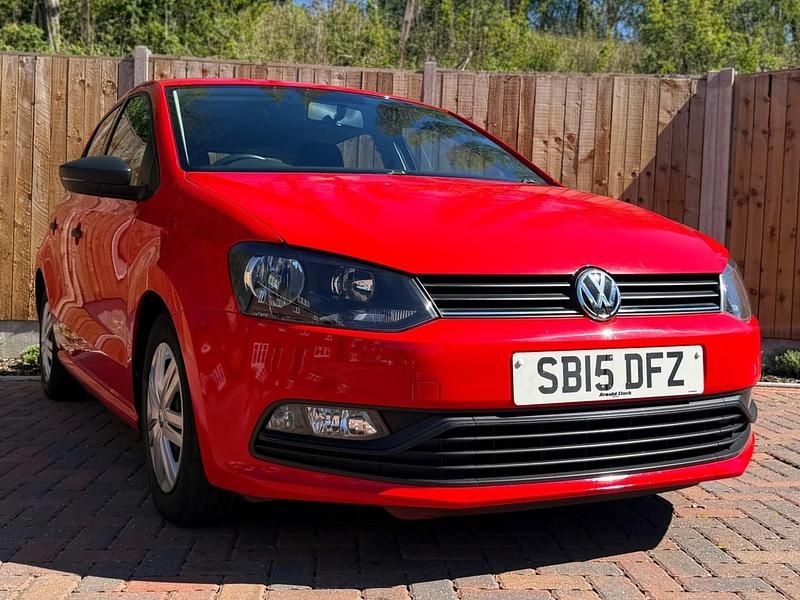 Used VW Polo S 2015 Red Hatchback
