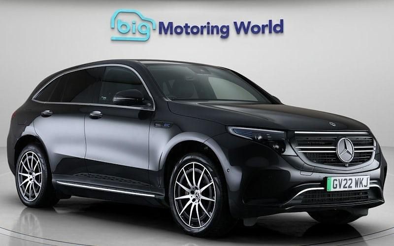 Used Mercedes EQC400 AMG line 300 kW (408 HP) 2022 Grey SUV