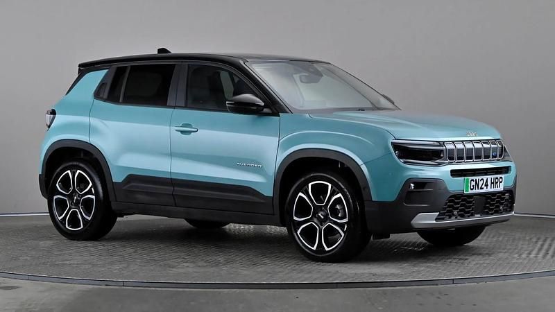 Blue/black Used 2024 Jeep Avenger Summit SUV | £17,298 (Good price) - Image 1/3