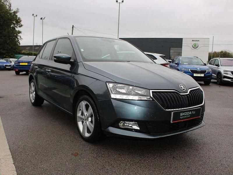 Grey Used 2021 Skoda Fabia SE L Hatchback | £11,876 (Fair price) - Image 1/4