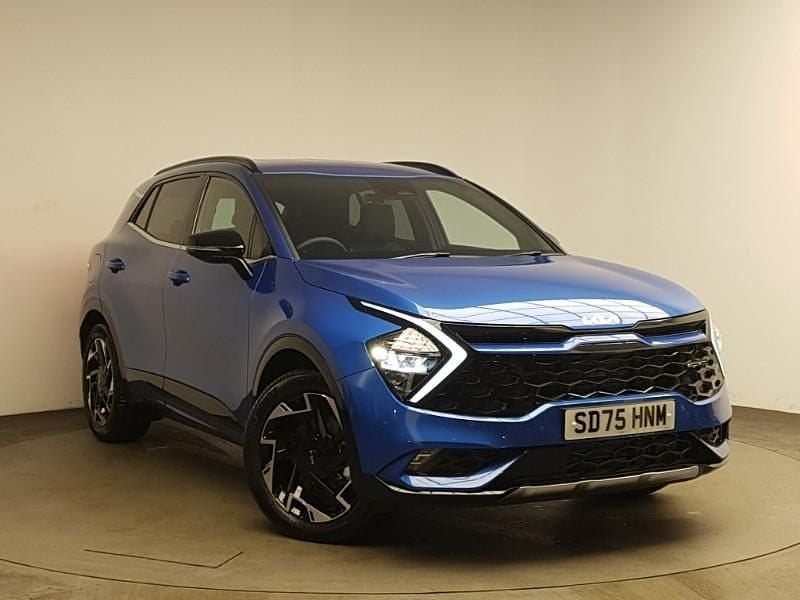 Premium paint blue flame New 2025 Kia Sportage GT-Line SUV | £31,498 (Good price) - Image 1/4