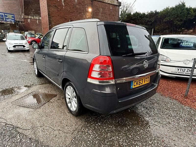 Used Vauxhall Zafira Design Edition 2014 Grey MPV