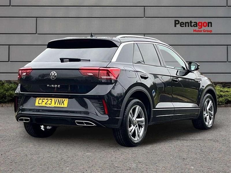 Used VW T-Roc R-line 147 HP (108 kW) 2023 Black SUV