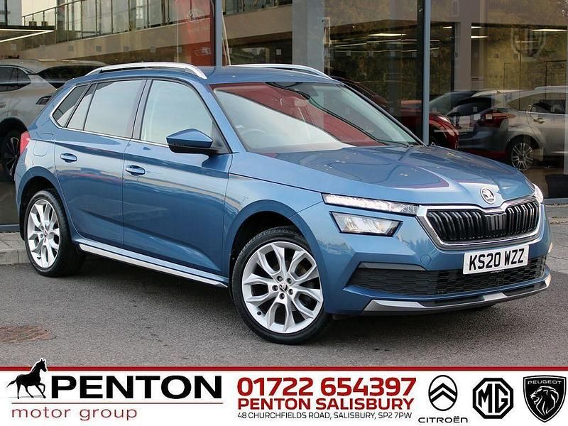 Blue Used 2020 Skoda Kamiq SE L SUV | £14,290 (Fair price) - Image 1/4
