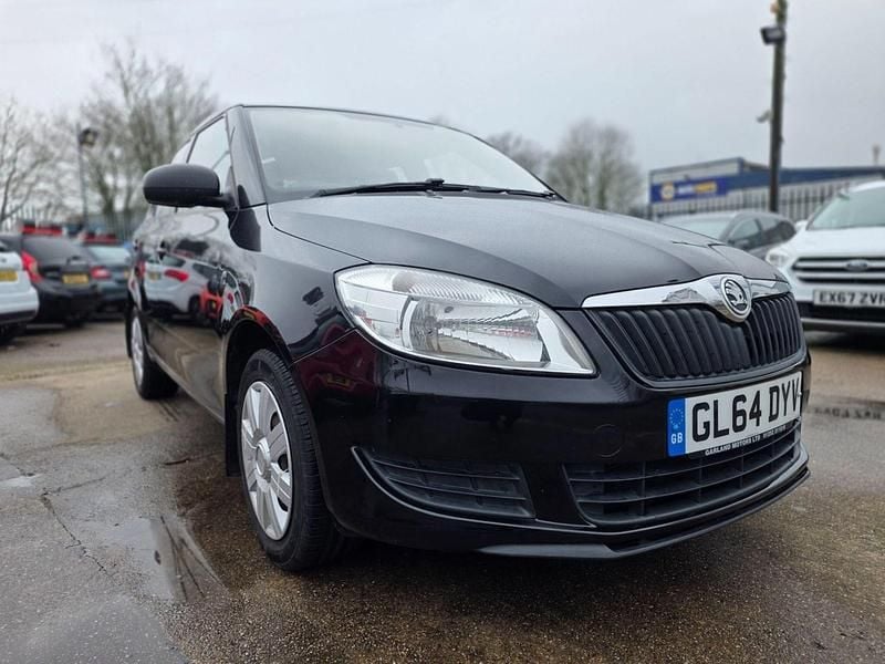Used Skoda Fabia 105 HP (77 kW) 2014 Black Hatchback