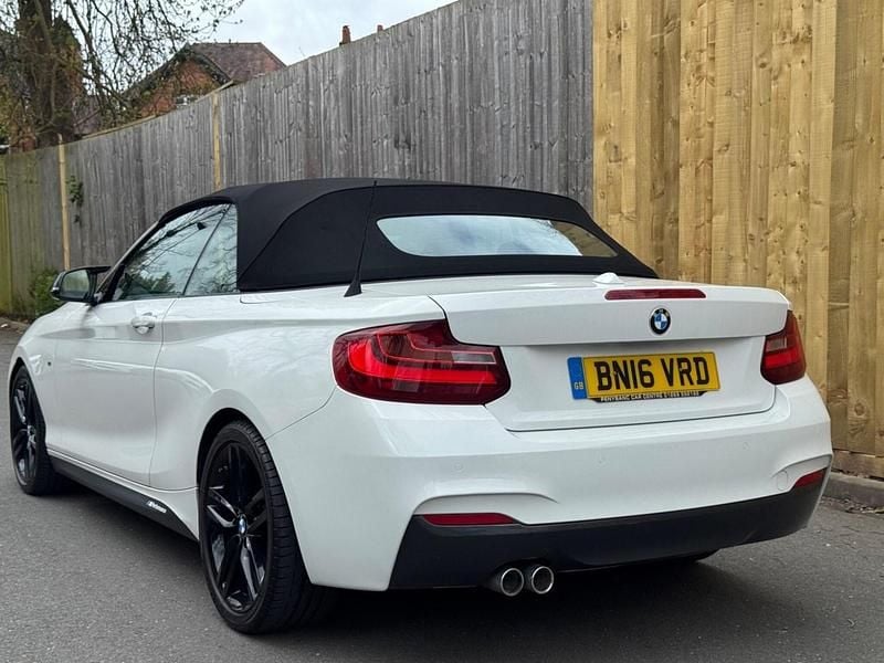 Used BMW 220 M Sport 2016 White Cabriolet