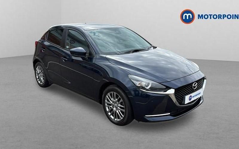 Usado Mazda 2 Inclusive 116 HP (85 kW) 2022 Azul Citadino