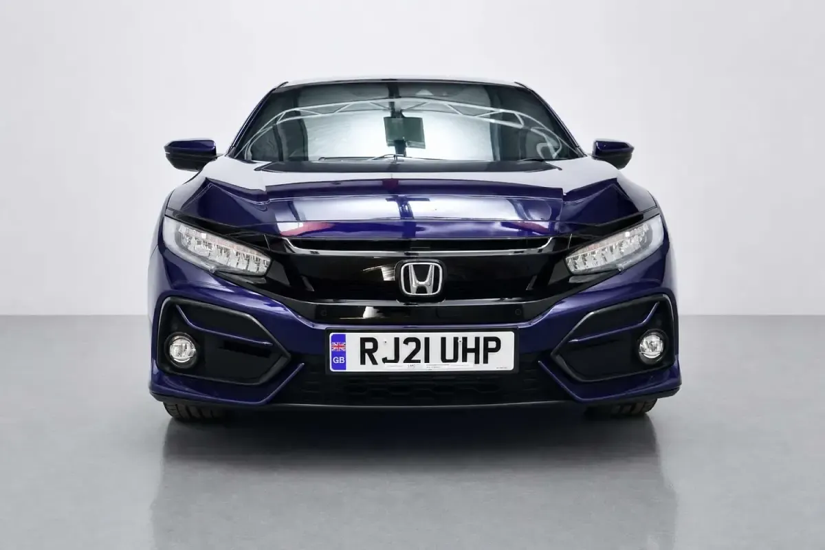 Used Honda Civic SR 126 HP (92 kW) 2021 Blue Hatchback
