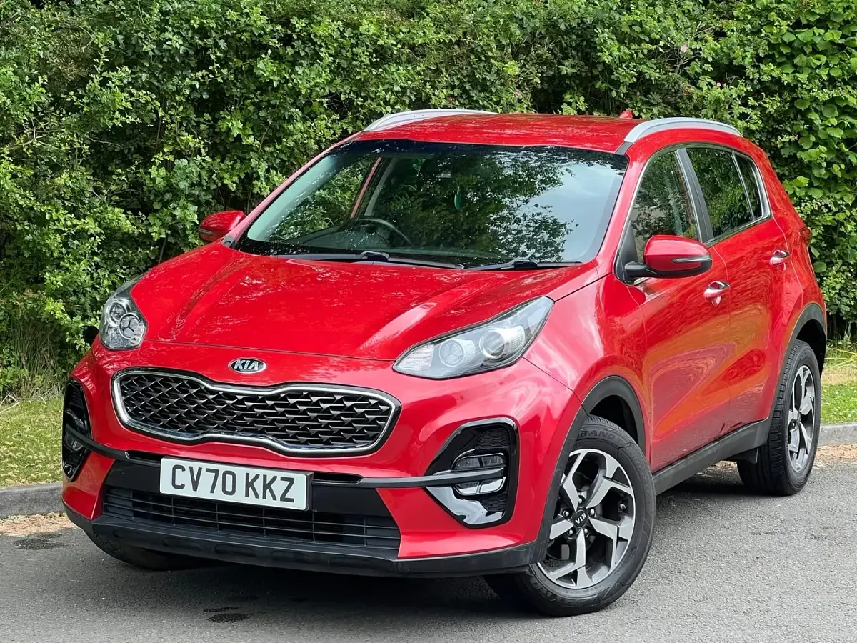 Used Kia Sportage 130 HP (95 kW) 2020 Red SUV