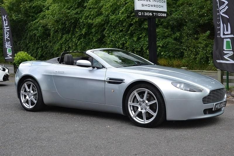 Used Aston Martin V8 Vantage 2008 Silver Cabriolet