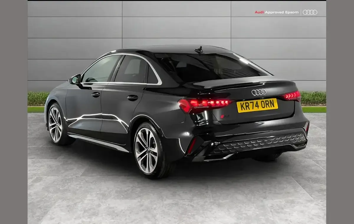Used Audi A3 S-Line 204 HP (150 kW) 2025 Black Sedan