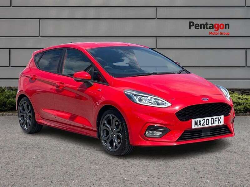 Red Used 2020 Ford Fiesta ST-Line Hatchback | £10,695 (Fair price) - Image 1/4