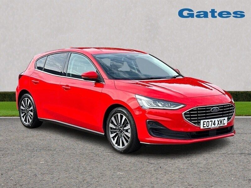 Red Used 2024 Ford Focus Titanium X Hatchback | £18,599 (A bit pricey) - Image 1/4