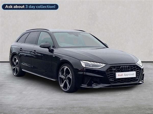 Black Used 2023 Audi A4 Black Edition Estate | £31,176 (Expensive) - Image 1/4