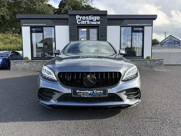 Used Mercedes C220 AMG line 194 HP (142 kW) 2019 Grey Sedan