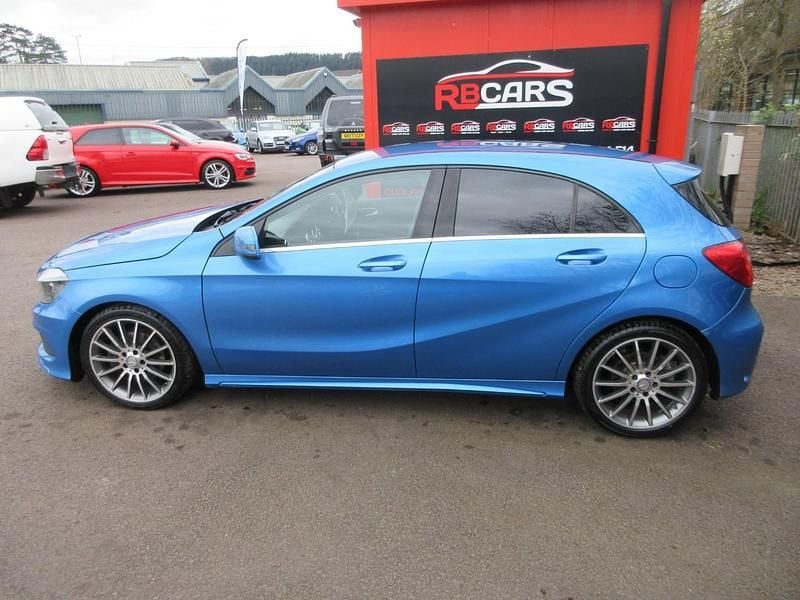 Used Mercedes A200 AMG 2015 Blue Hatchback