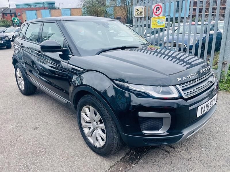 Used Land Rover Range Rover evoque SE 2016 Black Estate