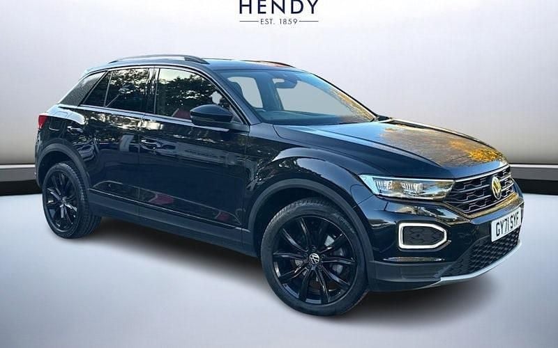 Used 2021 VW T-Roc Black Edition SUV | £15,299 (Fair price) - Image 1/4