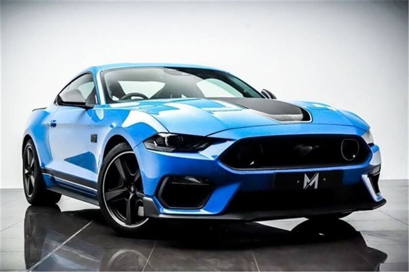 Blue Used 2022 Ford Mustang Fastback Coupe | £50,995 (Fair price) - Image 1/4