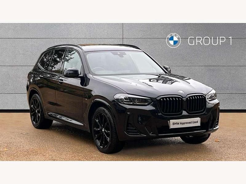 Black Used 2022 BMW X3 M Sport SUV | £34,995 (Expensive) - Image 1/4