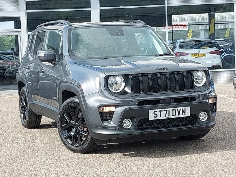 Grey Used 2022 Jeep Renegade Night Eagle SUV | £17,998 (Fair price) - Image 1/4