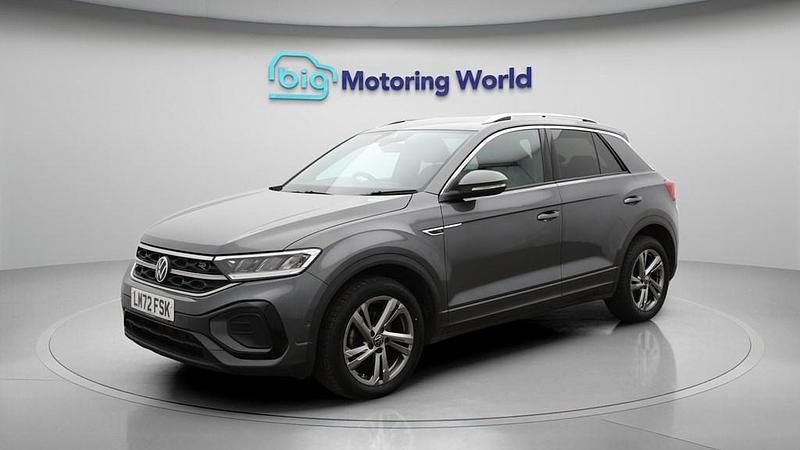 Used VW T-Roc R-line 150 HP (110 kW) 2022 Grey SUV