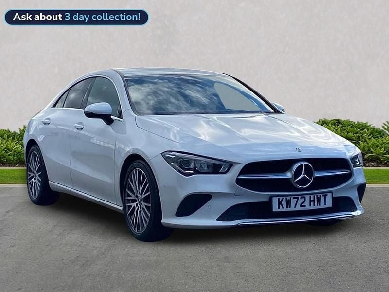 White Used 2023 Mercedes CLA200 Executive Coupe | £25,465 (Fair price) - Image 1/4