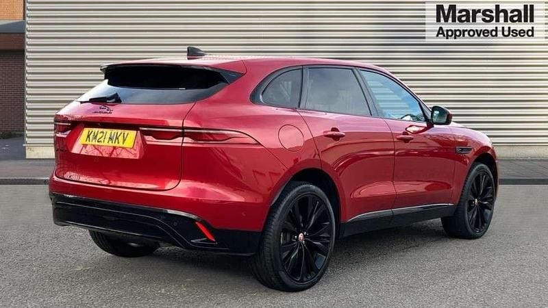 Used Jaguar F-Pace 250 HP (183 kW) 2021 Red SUV