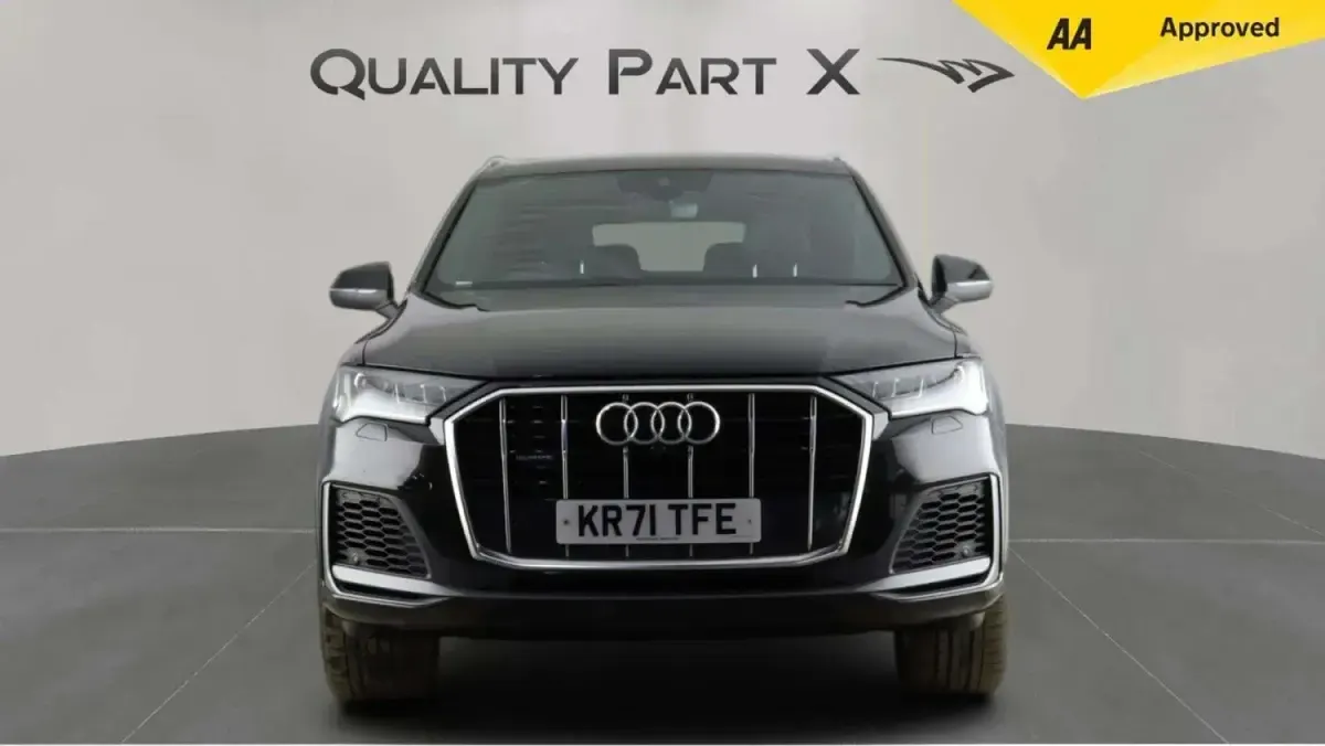 Usado Audi Q7 S-Line 340 CV (250 kW) 2022 Negro SUV