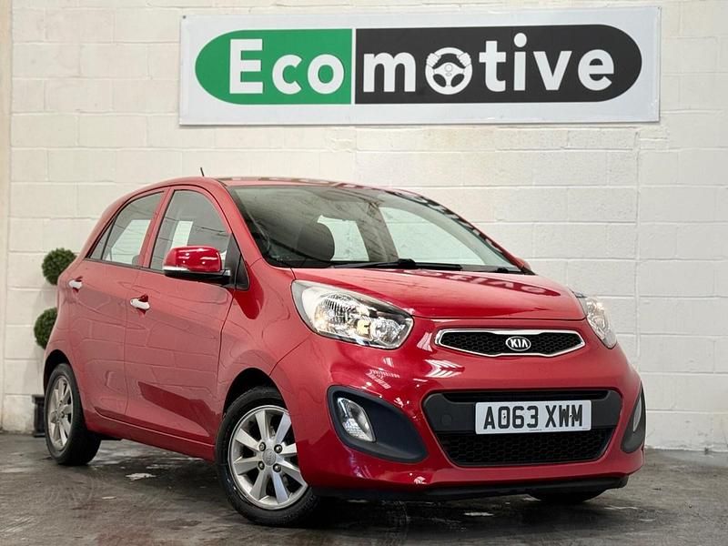 Red Used 2014 Kia Picanto Hatchback | £4,995 (Good price) - Image 1/4