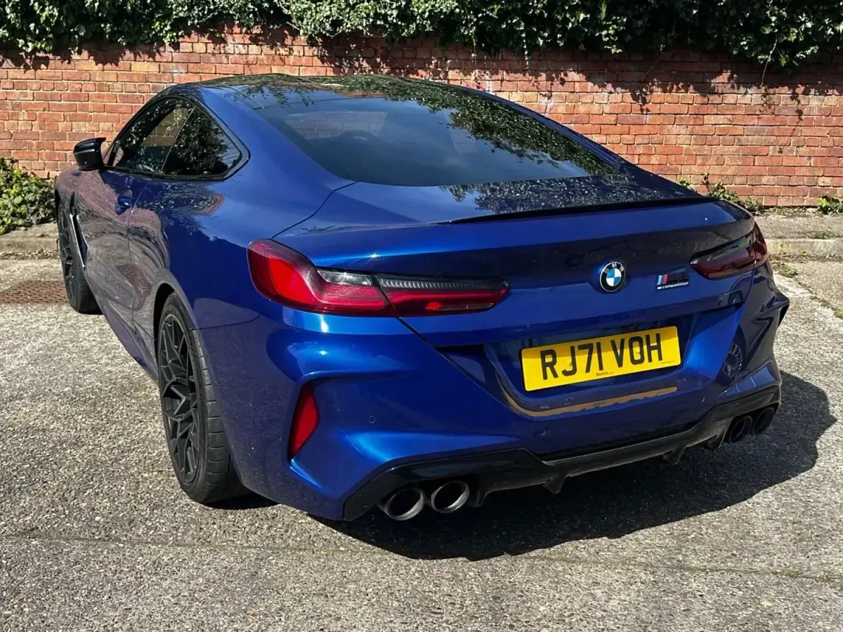 Used BMW M8 Competition Edition 2022 Blue Coupe
