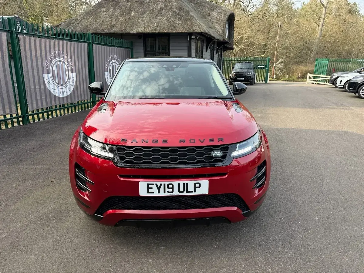 Used Land Rover Range Rover evoque R-Dynamic 2019 Red SUV