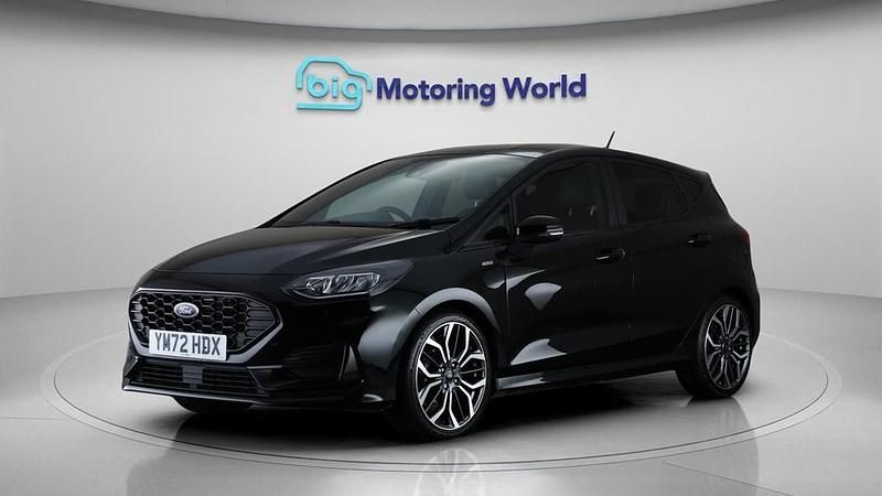 Used Ford Fiesta ST-Line X 100 HP (73 kW) 2022 Black Hatchback