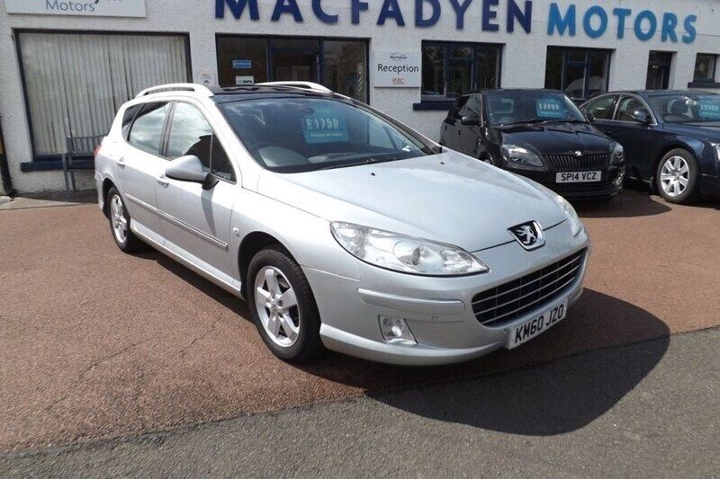 Silver Used 2011 Peugeot 407 Sport Estate | £1,750 (Fair price) - Image 1/1
