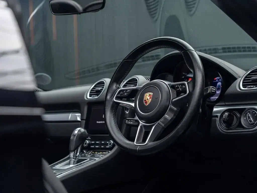 Used Porsche 718 Boxster 300 HP (220 kW) 2016 Black Cabriolet