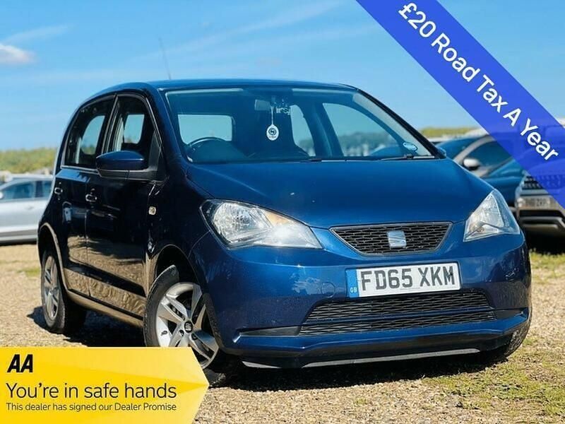 Mauve/purple Used 2015 Seat Mii SE Hatchback | £4,495 (Good price) - Image 1/3