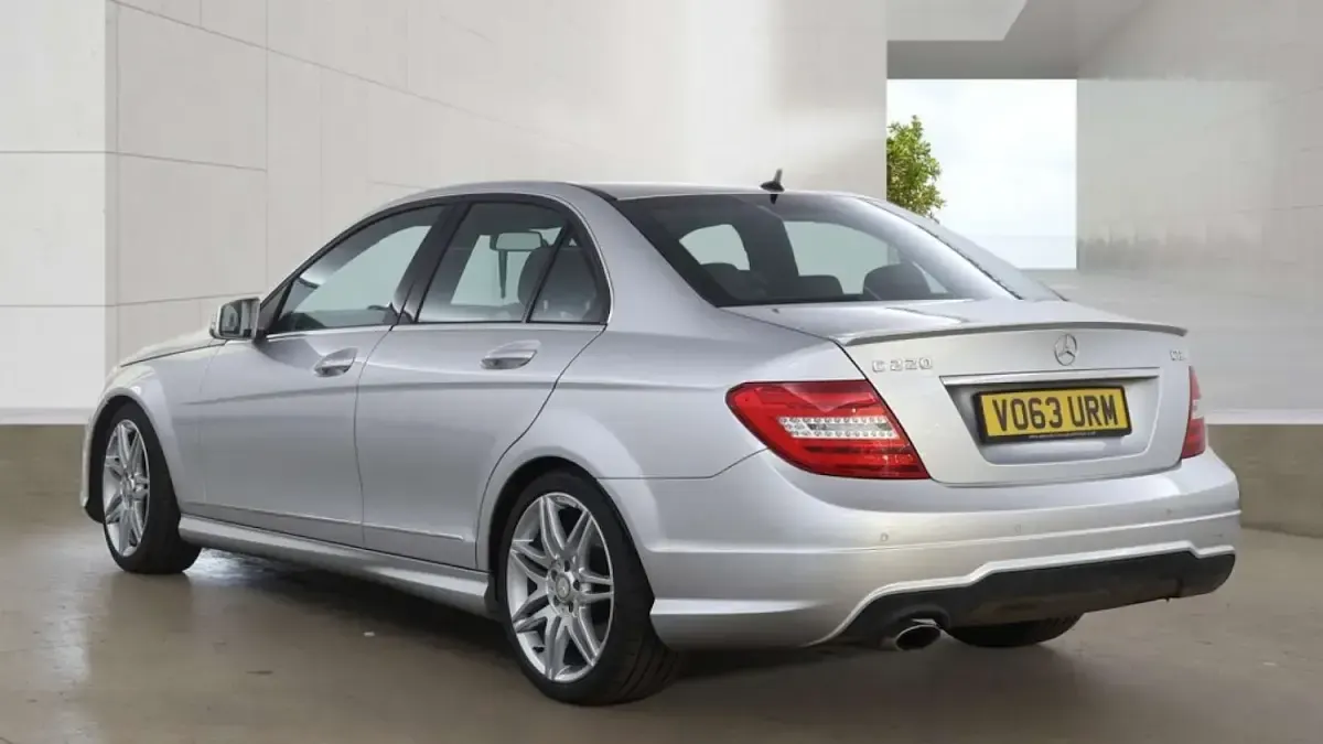 Used Mercedes C220 AMG 2013 Silver Sedan