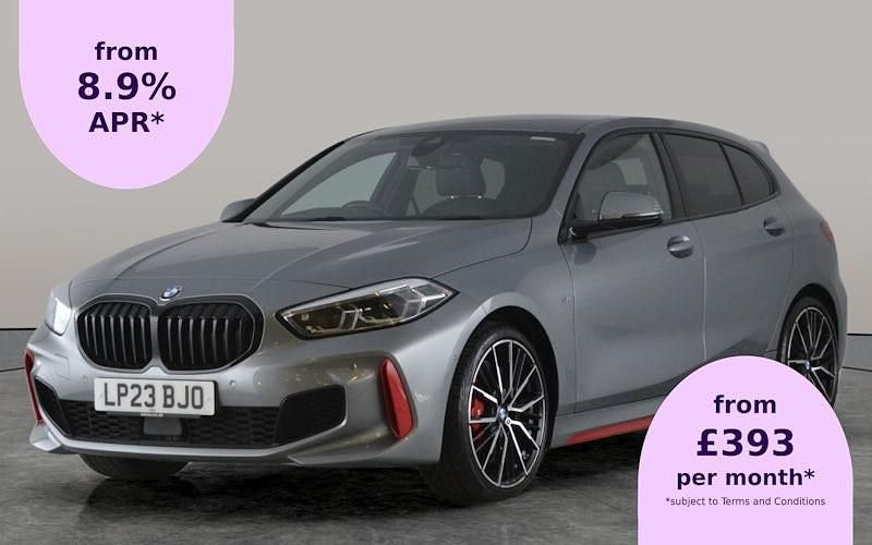Grey Used 2023 BMW 128 Comfort Edition Hatchback | £27,396 (Fair price) - Image 1/3